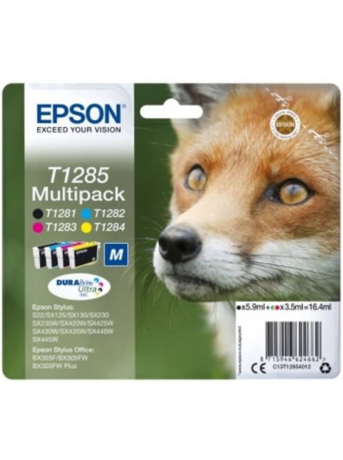 Epson T1285 Multipack Standard Capacity Cartridges (Original)