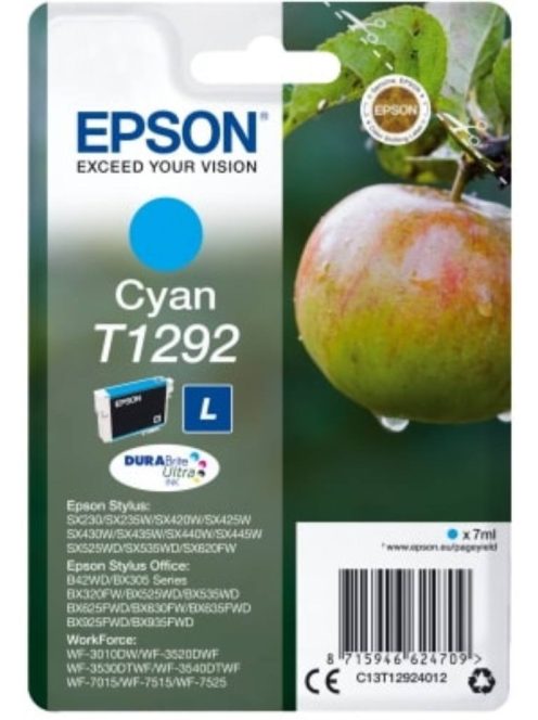 Epson T1292 cartridge Cyan 7ml (Original)