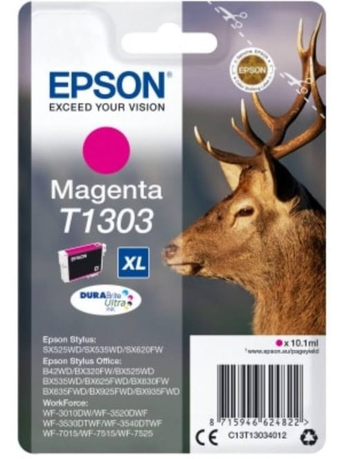 Epson T1303 cartridge Magenta 10.1ml (Original)