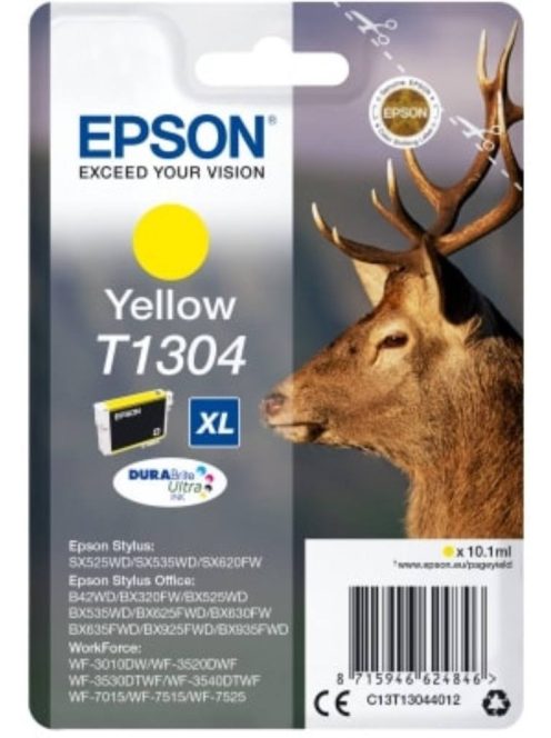 Epson T1304 cartridge Yellow 10.1ml (Original)