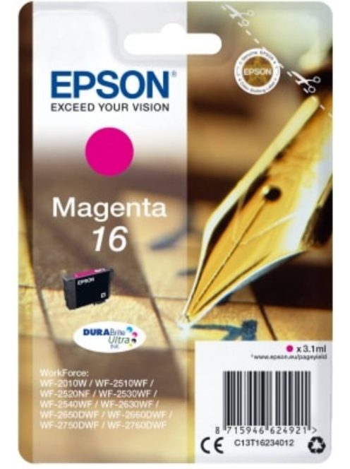 Epson T1623 cartridge Magenta 3.1ml 16 (Original)