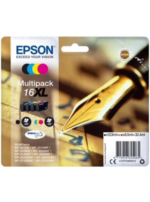 Epson T1636 cartridge Multipack 16XL (Original)