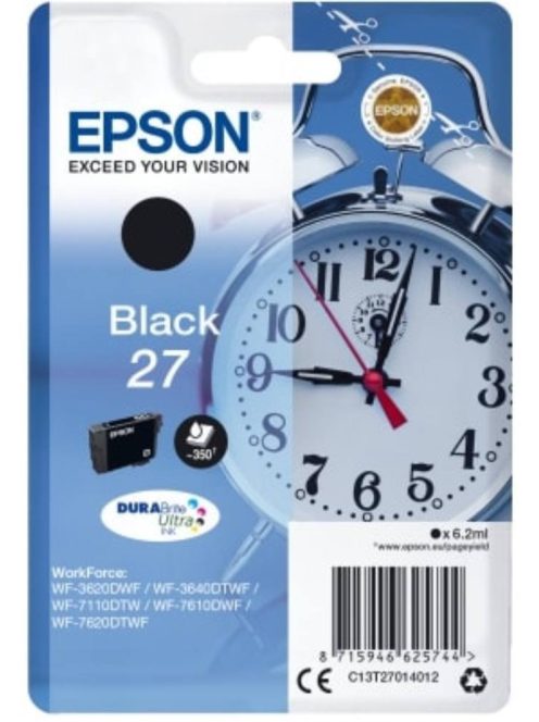 Epson T2701 Cartridge Black 6.2ml (Original)