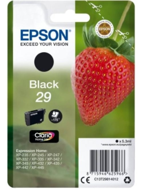 Epson T2981 cartridge Black 29 (Original)