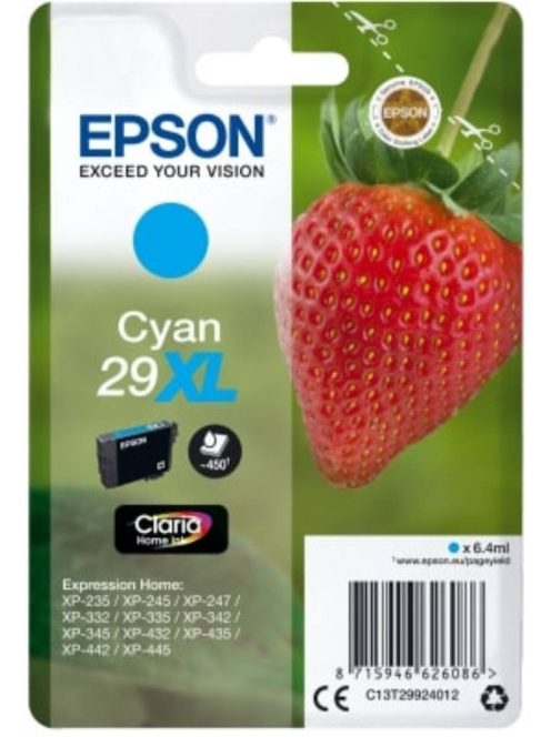 Epson T2992 cartridge Cyan 29XL (Original)