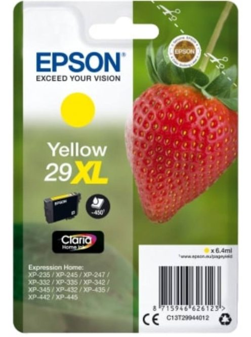 Epson T2994 cartridge Yellow 29XL (Original)