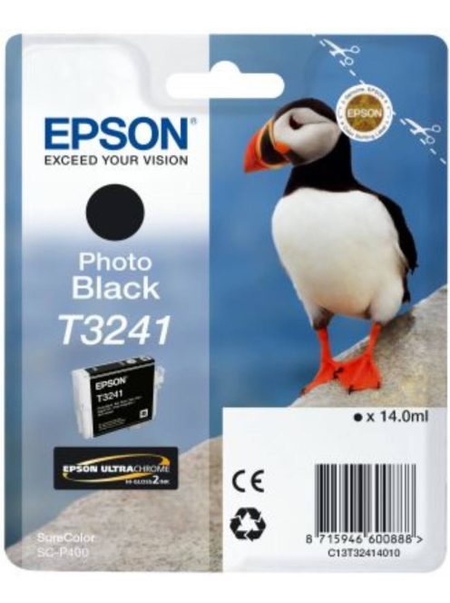 Epson T3241 cartridge Black 14 ml (Original)