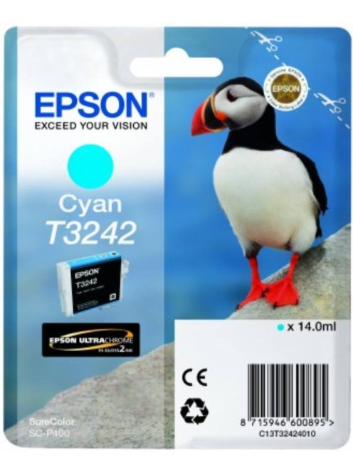 Epson T3242 cartridge Cyan 14ml (Original)