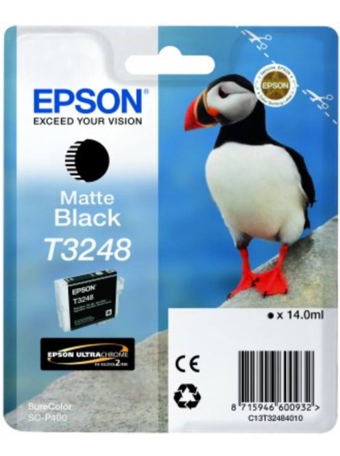 Epson T3248 Cartridge Matte Black 14 ml (Original)