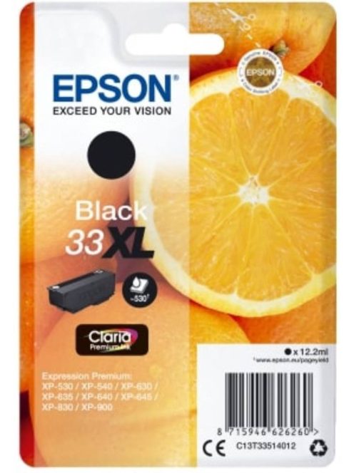 Epson T3351 cartridge Black 12.2ml (Original)