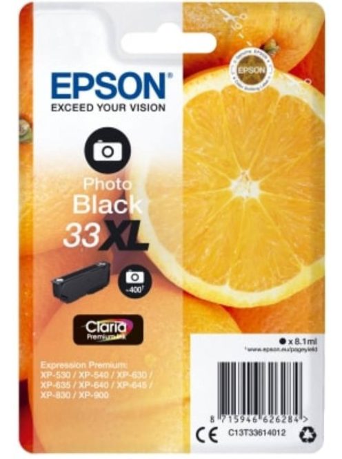 Epson T3361 cartridge Photo Black 8.1ml (Original)