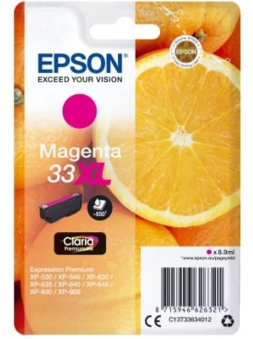 Epson T3363 Patron Magenta 8,9ml (Eredeti)