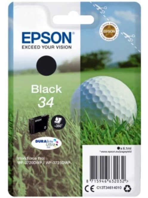 Epson T3461 cartridge Black 6.1 ml (Original)