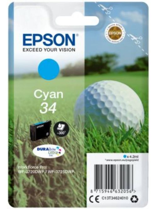 Epson T3462 cartridge Cyan 4.2 ml (Original)