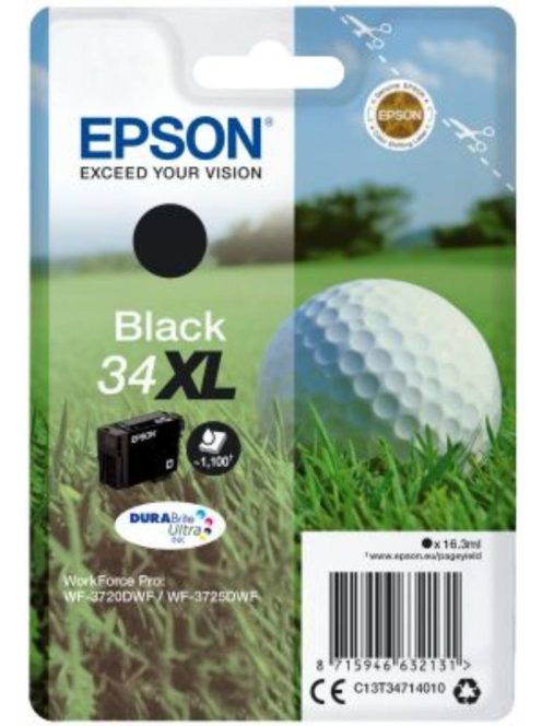 Epson T3471 cartridge Black 16.3 ml (Original)
