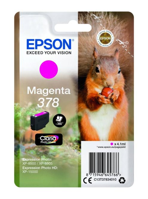 Epson T3783 Patron Magenta 5,5ml 378 (Eredeti)