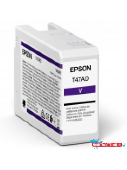 Epson T47AD Patron Violet 50ml (Eredeti)