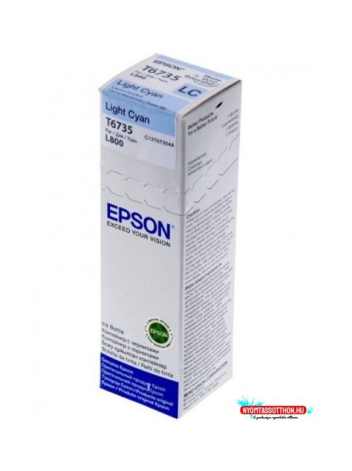 EPSON T6735 Tinta Light Cyan 70ml  (For use)