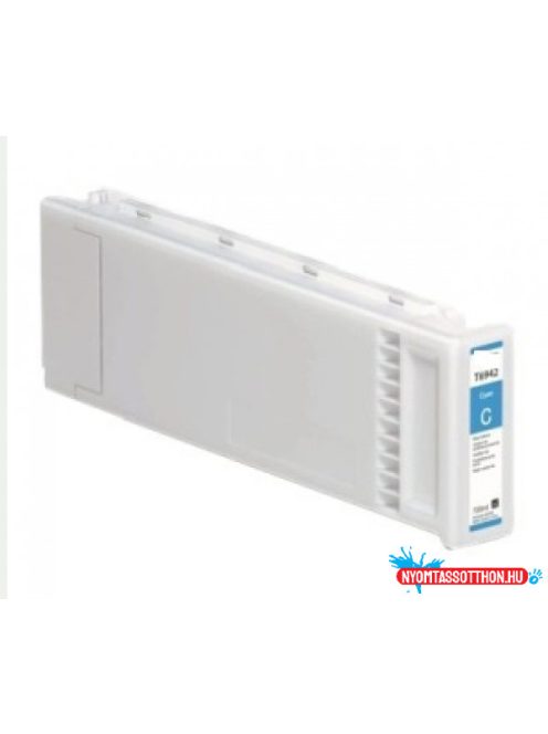 Utángyártott EPSON T6942 Patron Cyan 700ml IK