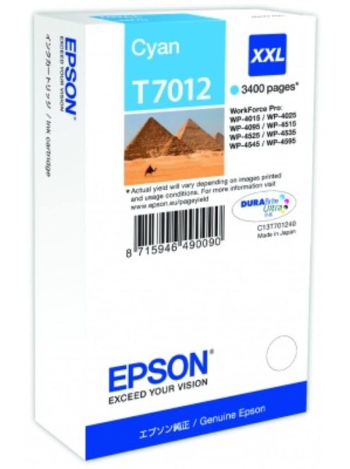Epson T7012 Patron Cyan 3.4K (Original)