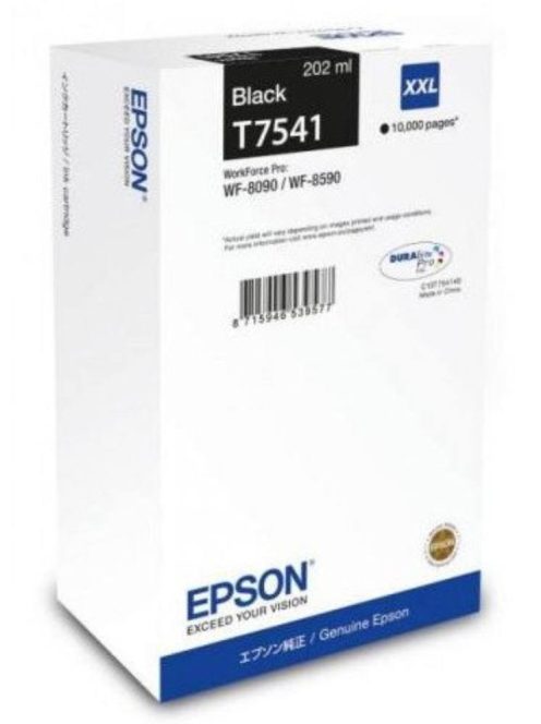 Epson T7541 cartridge Bk 10K (Original)