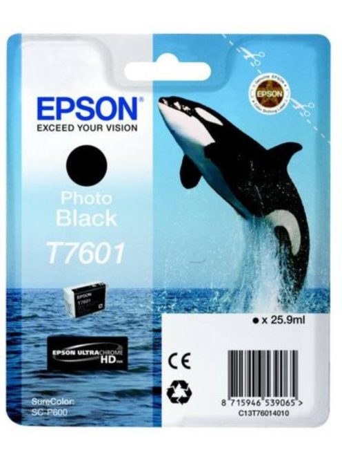 Epson T7601 cartridge Photo Black 26ml (Original)