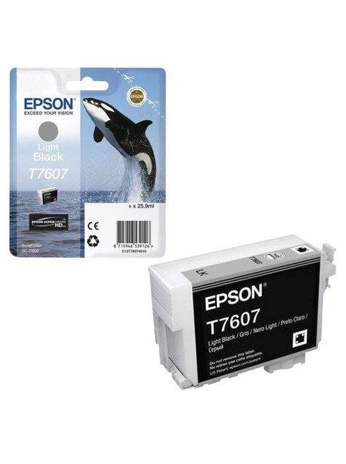 Epson T7607 cartridge Light Bk 26ml (Original)