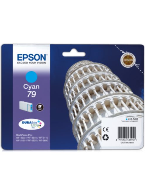 Epson T7912 cartridge Cyan 0.8K (Original)