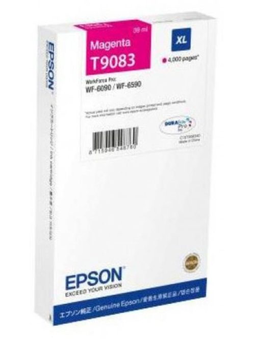 Epson T9083 cartridge Magenta 4K (Original)