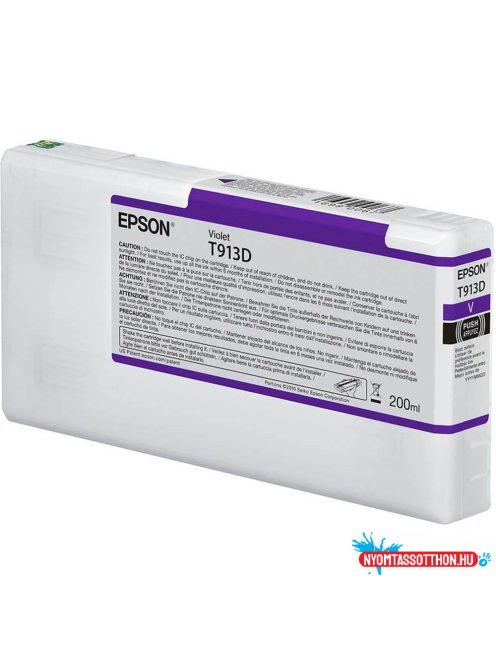 Epson T913D Patron Violet 200ml (Eredeti)