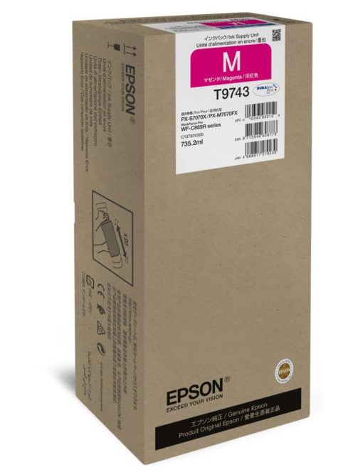 Epson T9743 Cartridge Magenta 84K (Original)
