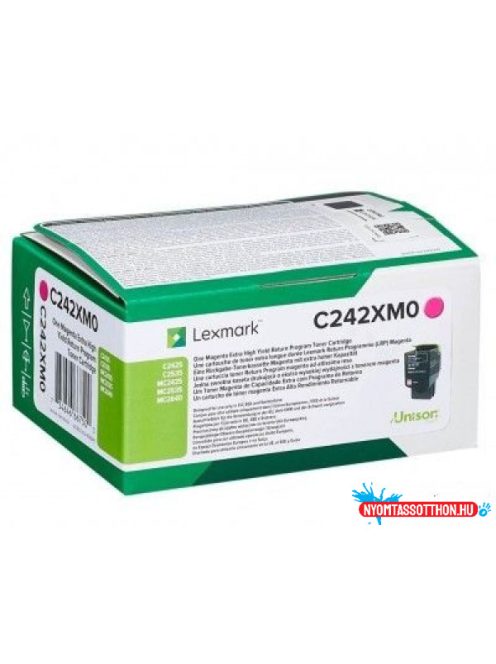 Lexmark C2535 Magenta toner 3.500 oldal /eredeti/