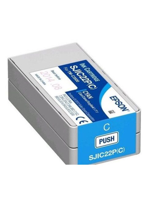Epson C3500 cartridge Cyan 32.5ml / orig / *