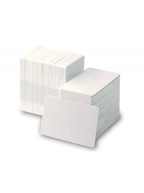 Plastic card PVC blank white (0.76mm) 100 pcs / pack