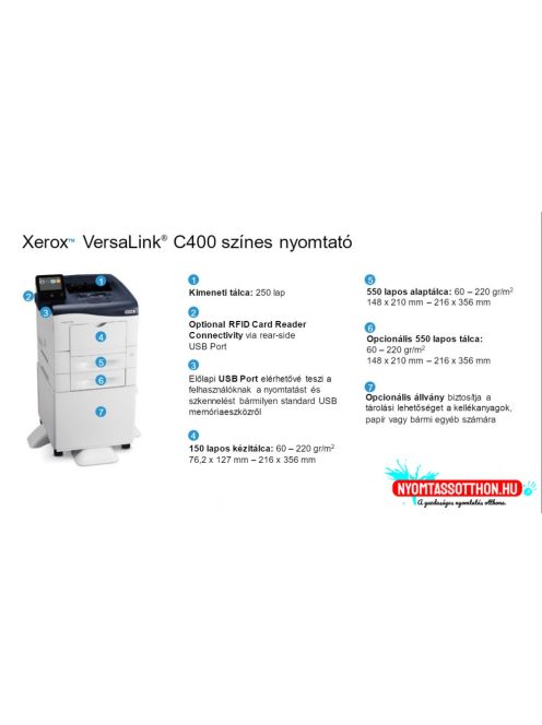 Xerox VersaLink C400DN Color Printer