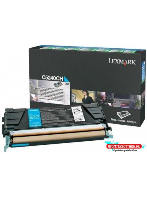 Lexmark C524 / 534 High Return Toner Cyan 5K (Original) C5240CH