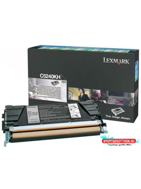 Lexmark C524 / 534 High Return Toner Black 8K (Original) C5240KH