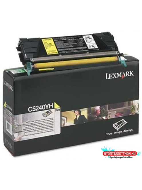 Lexmark C524 / 534 High Return Toner Yellow 5K (Original) C5240YH