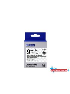 Epson LK-3TBN Black/Clear 9mm szalag (9m)