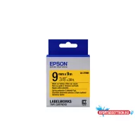 Epson LK-3YBW Black/Yellow 9mm szalag (9m)