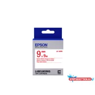 Epson LK-3WRN Red/White 9mm szalag (9m)