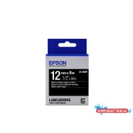 Epson LK-4BWV White/Black 12mm szalag (9m)