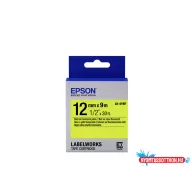 Epson LK-4YBF Black/Yellow 12mm szalag (9m)