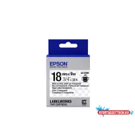 Epson LK-5TBN Black/Transparent 18mm szalag(9m)