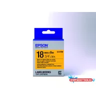 Epson K-5YBW Black/Yellow 18mm szalag (9m)