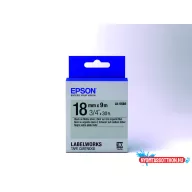 Epson LK-5SBE Black/Matt Silver 18mm szalag (9m)