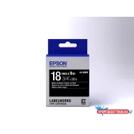 Epson LK-5BWV White/Black 18mm szalag (9m)