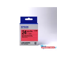 Epson LK-6RBP Black/Red 24mm szalag (9m)