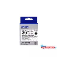 Epson LK-7TBN Black/Transparent 36mm szalag(9m)