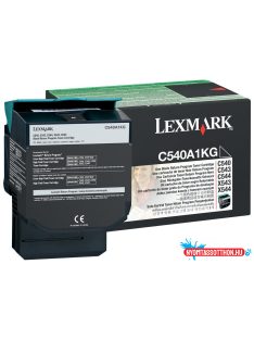   Lexmark C54x/X54x Return Toner Black 1.000 oldal (Eredeti) C540A1KG